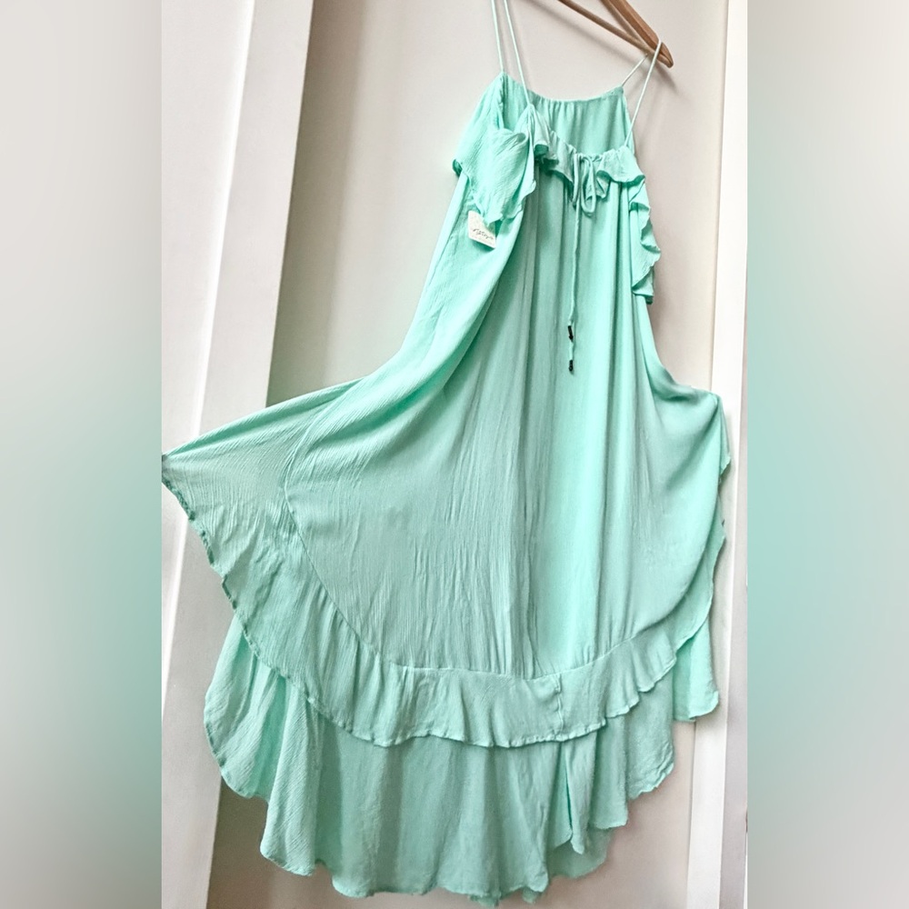 BNWT Free-est Oceans Maxi Dress Mint Wave - Picture 2 of 16